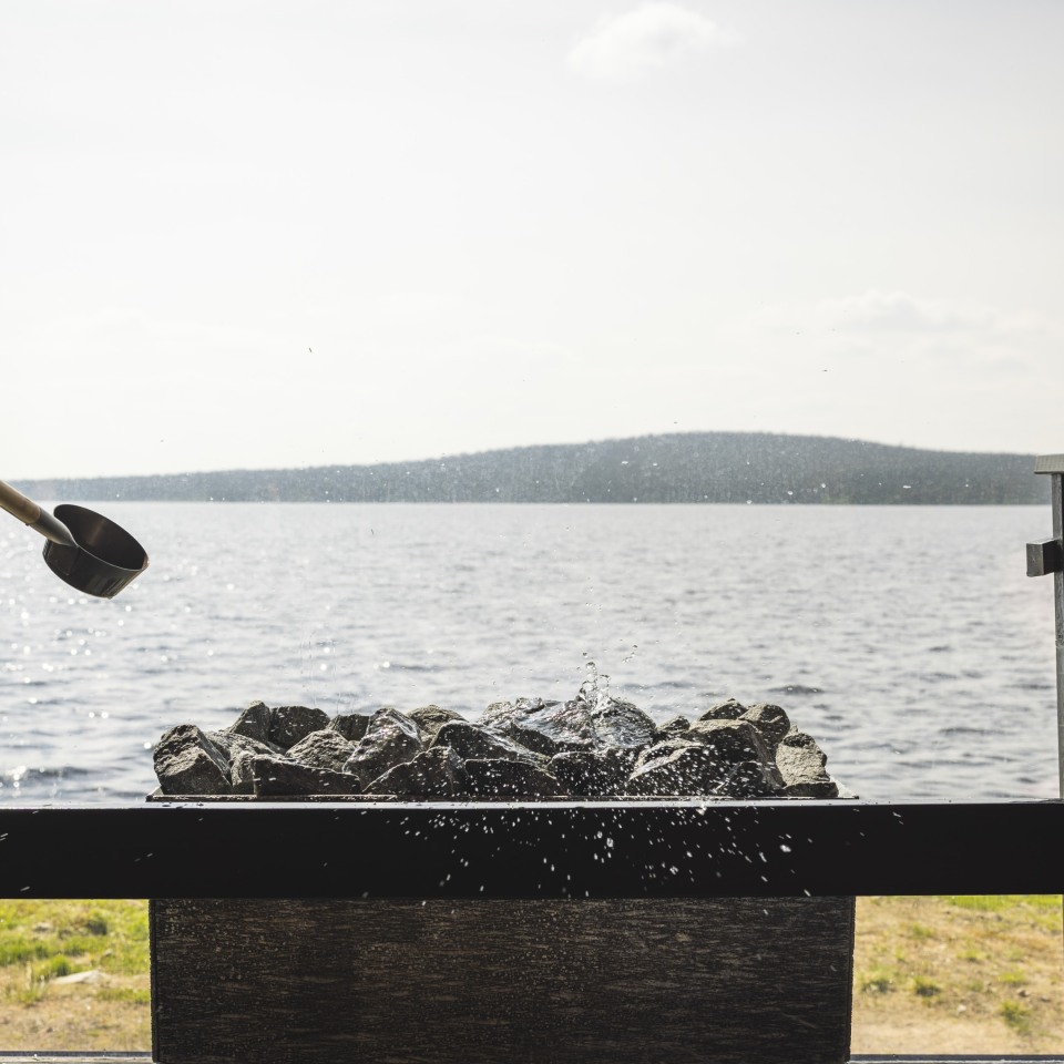 Sauna am See